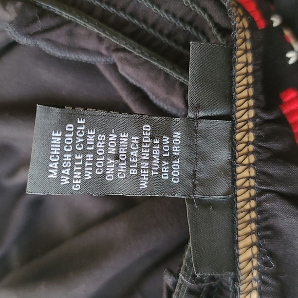 INC Festival Long Sleeve Peasant Top M PM Petite Tribal Bedouin Boho Vibe - Picture 13 of 16